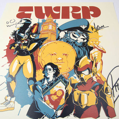 2023 IB Tour Poster - Natural (Signed) image 2