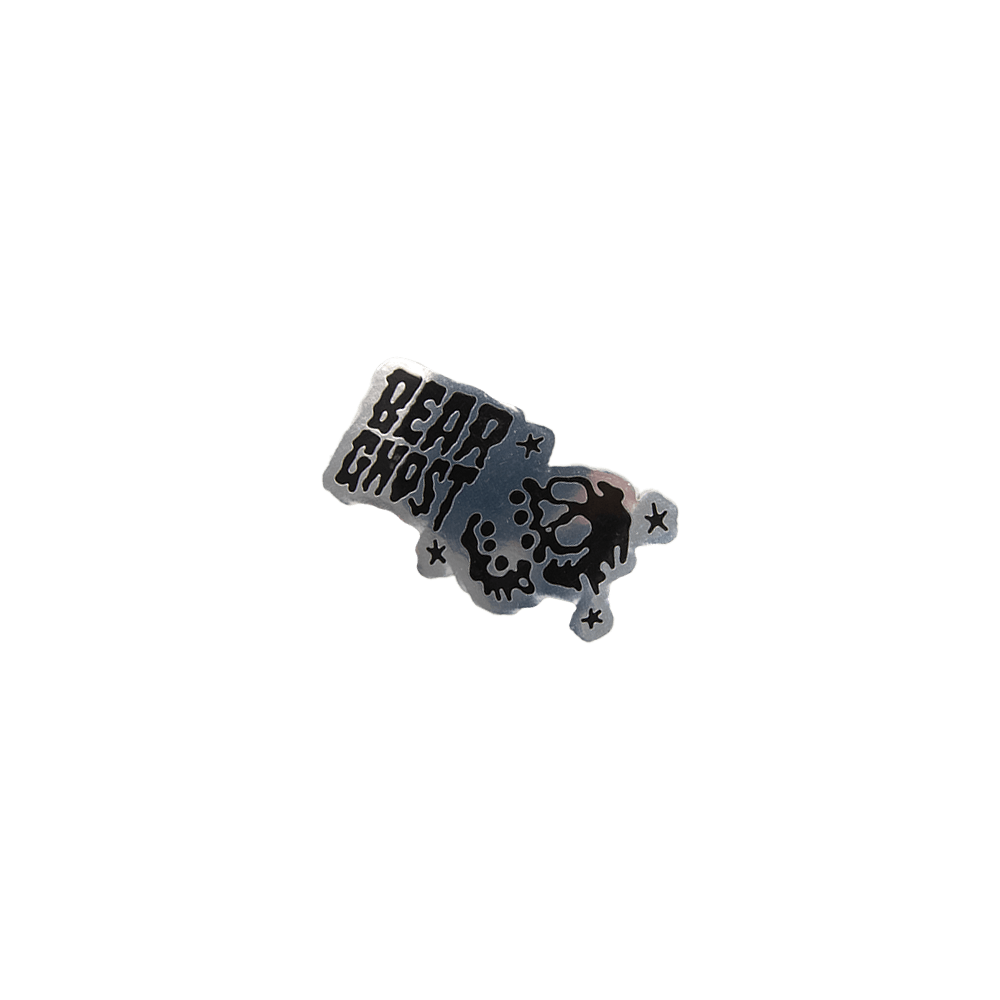 Silver Skull Sticker image 0
