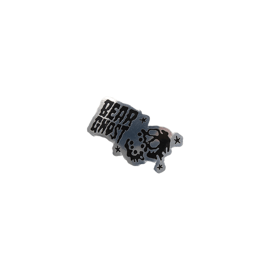 Silver Skull Sticker image 0