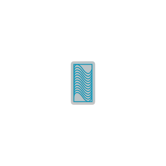 Waves Pin Badge image 0