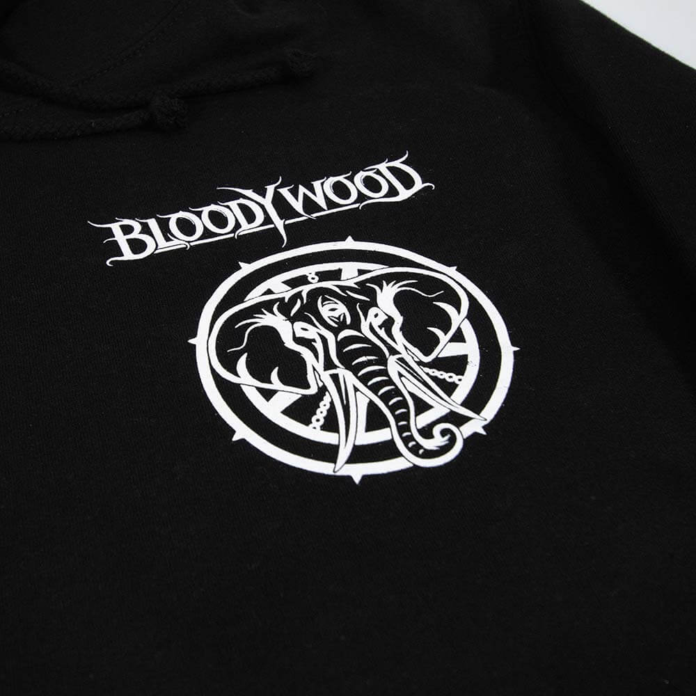 Motorbike Hoodie - Black image 2