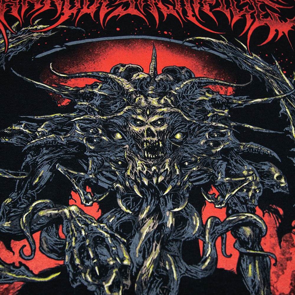 Winged Demon Tee - Black image 2