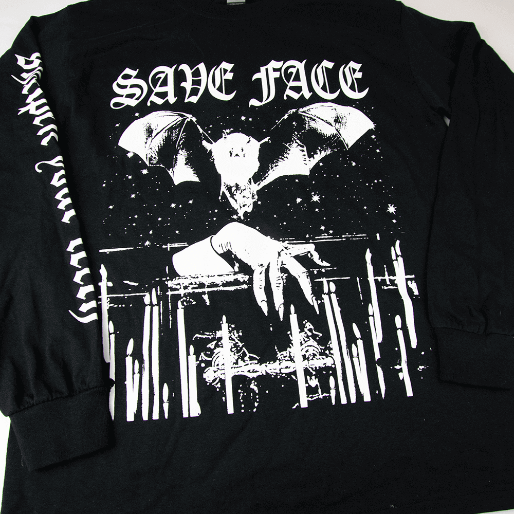 Bat Longsleeve - Black image 1