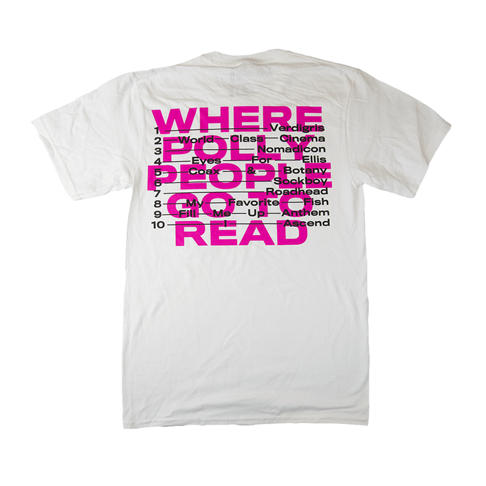 WPPGTR Tracklist Tee - White image 4