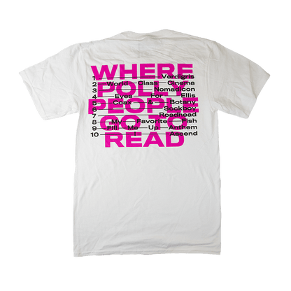 WPPGTR Tracklist Tee - White image 4