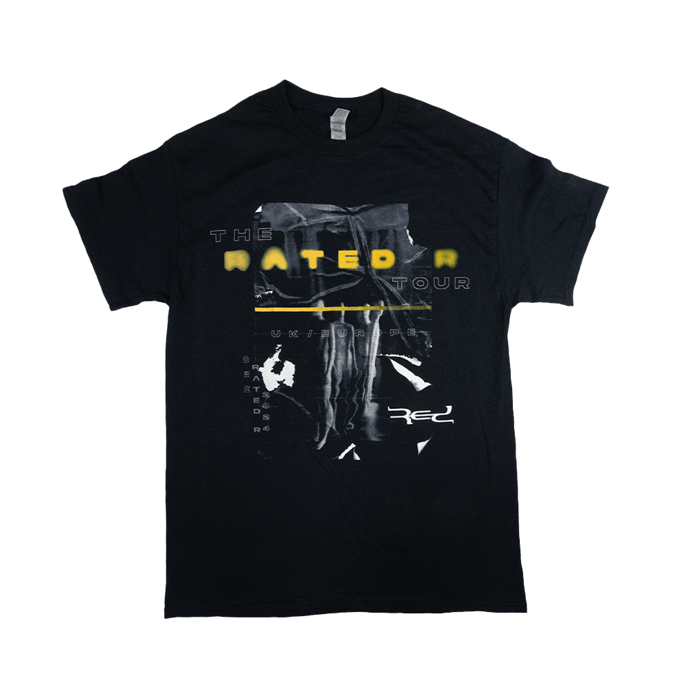 Rated R UK/EU 2024 Tour T-Shirt - Black image 1