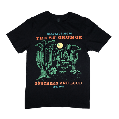 Texas Grunge Tee - Black image 0