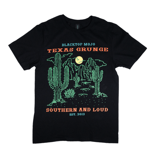 Texas Grunge Tee - Black image 0