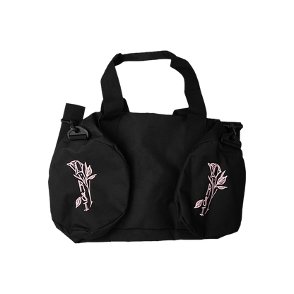 Roses for the Dead Barrel Bag - Black image 0