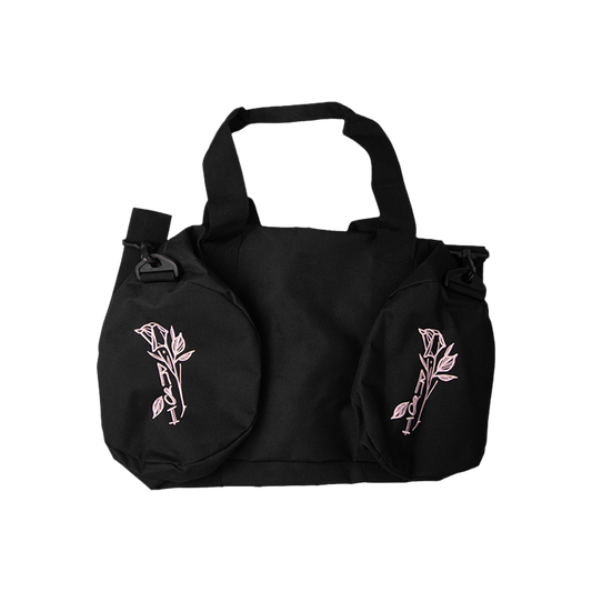 Roses for the Dead Barrel Bag - Black image 0