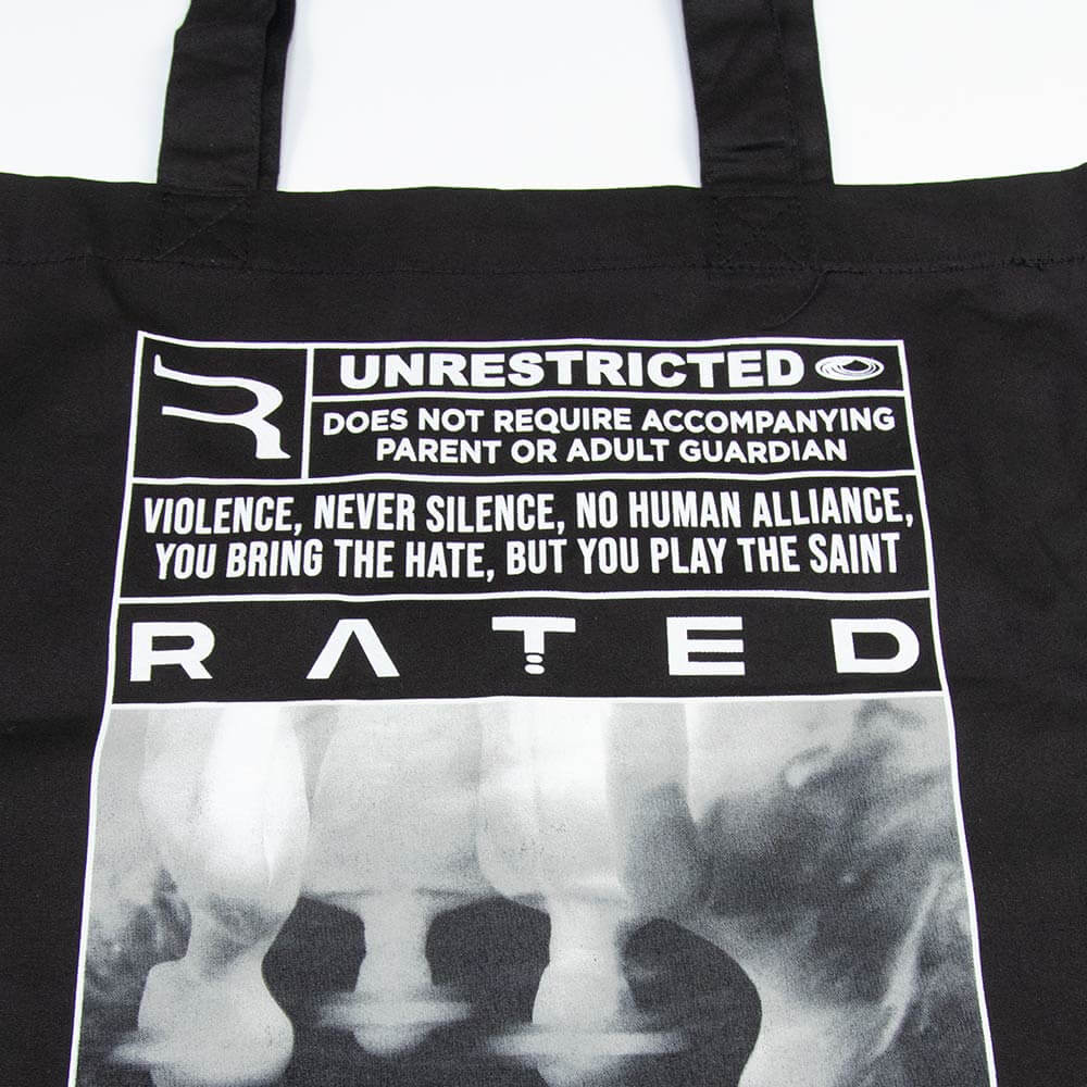 Unrated Tote Bag - Black image 2