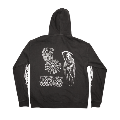 Cult Zip Hoodie - Faded Grey image 3