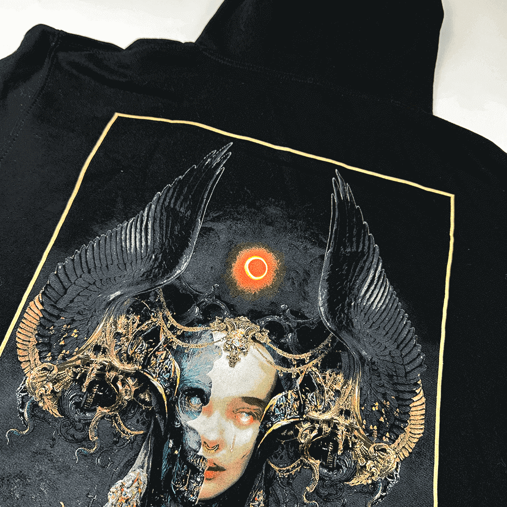 Between Death & Dreams Hoodie - Black image 4