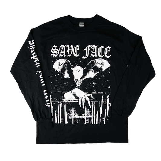 Bat Longsleeve - Black image 0