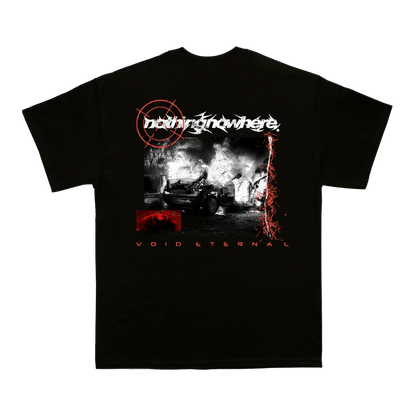 Burning Car Tee - Black image 2