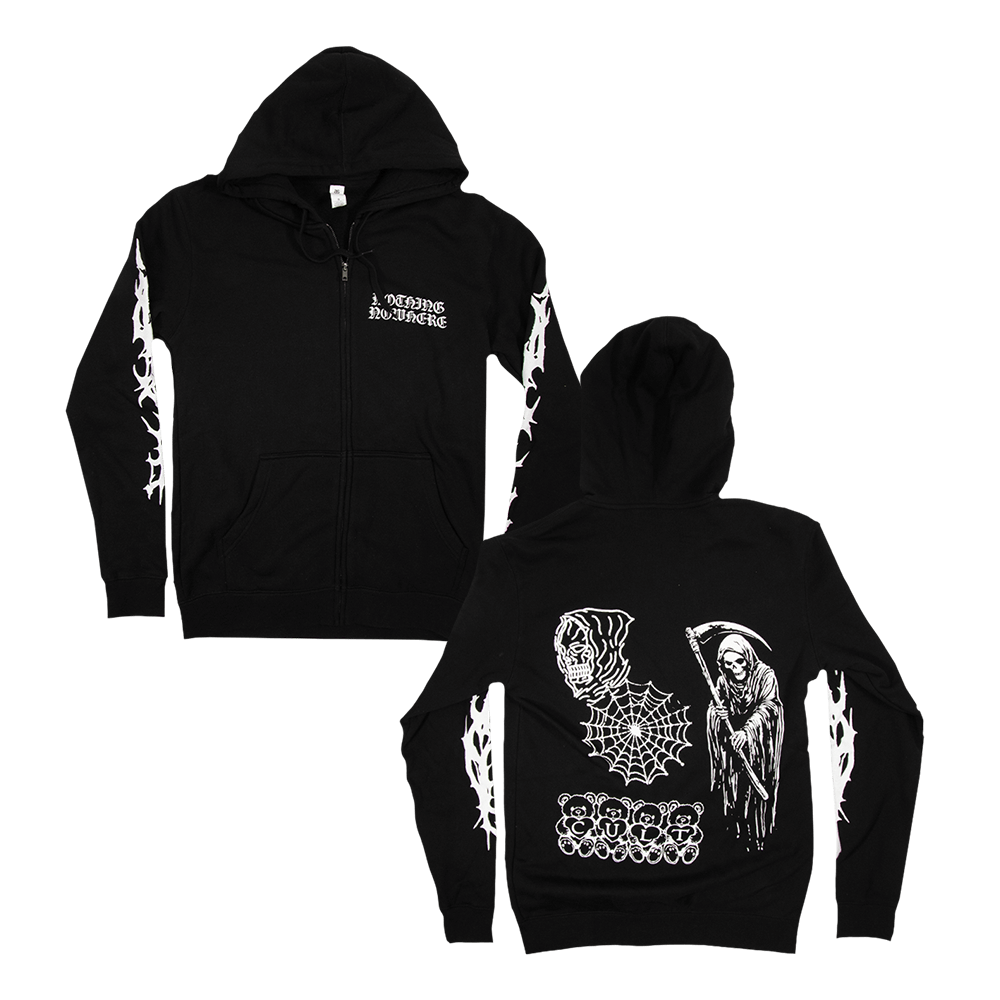 Cult Zip Hoodie - Black image 0