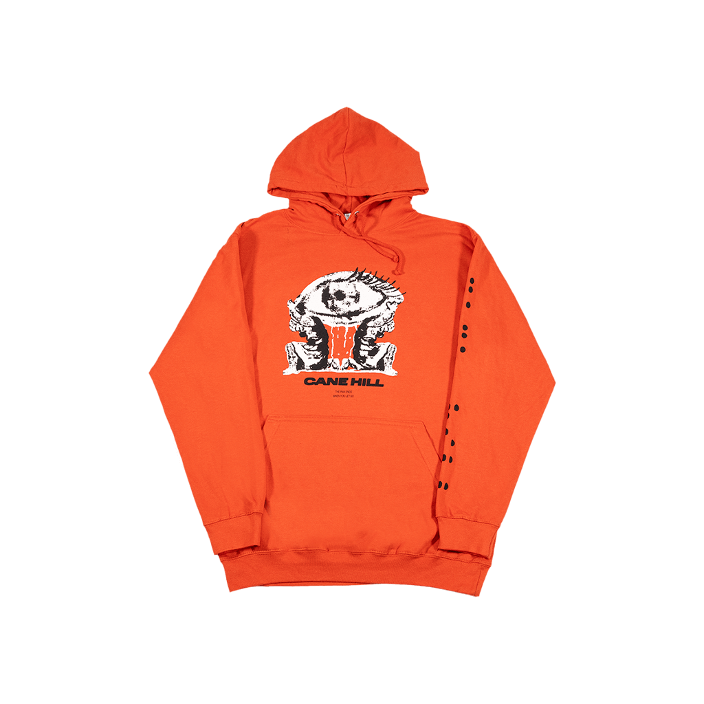 Eye Hoodie - Orange image 1
