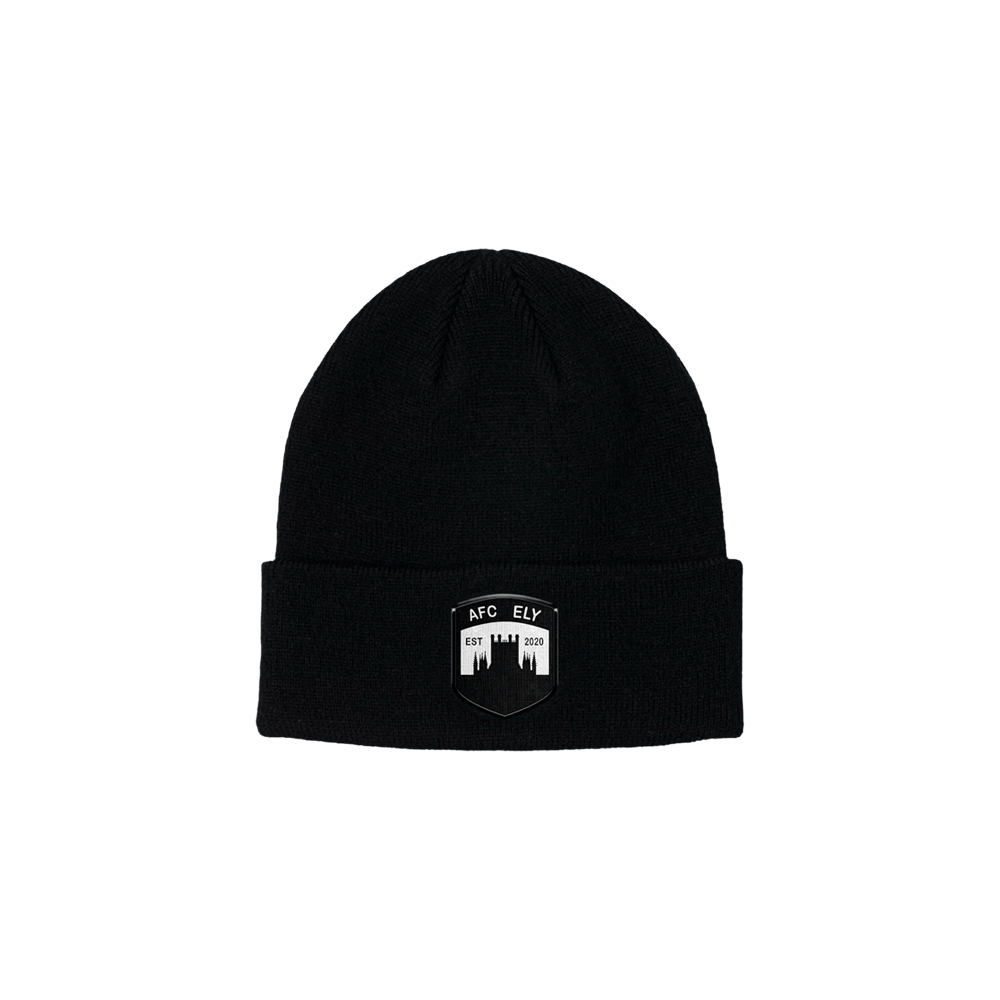 AFC ELY Logo Beanie - Black