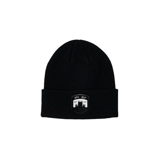 AFC ELY Logo Beanie - Black
