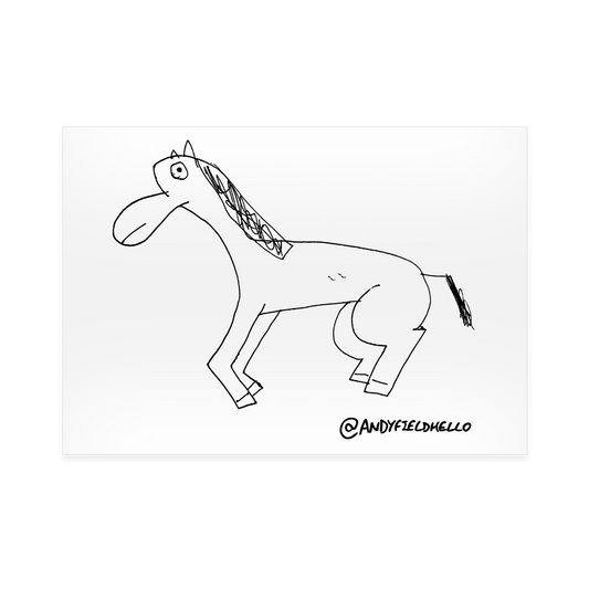 Day 3 Horse Poster - A4