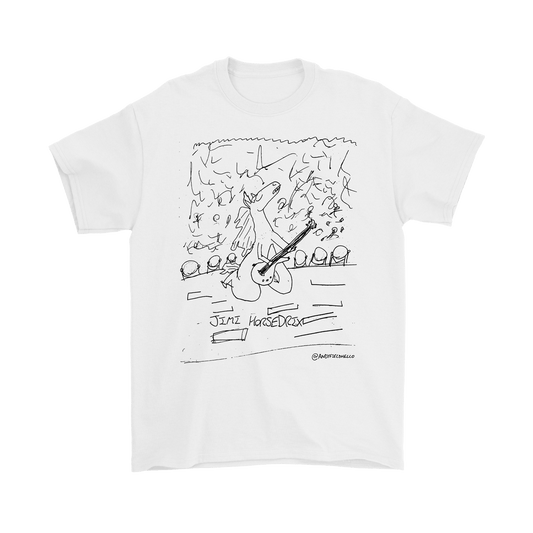 Jimi Horsedrix Tee - White