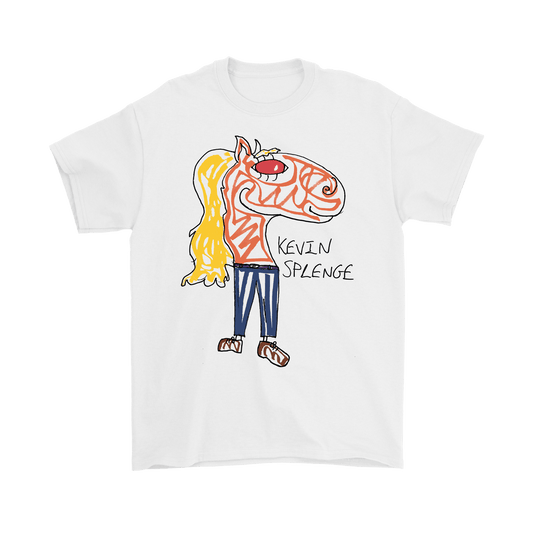 Kevin Splenge Horse Tee - White
