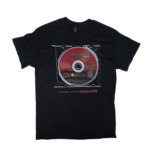The Rockband Shadow T-Shirt - Black