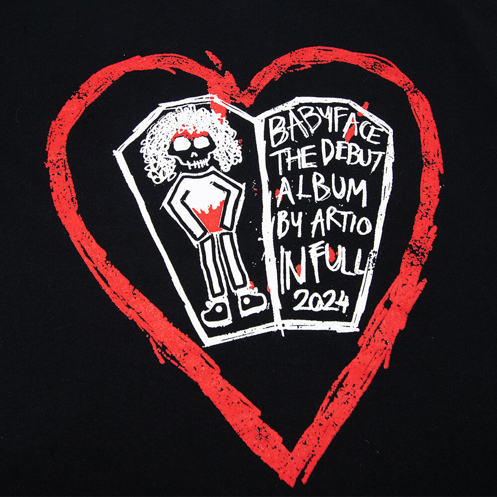 Babyface In Full T-Shirt - Black