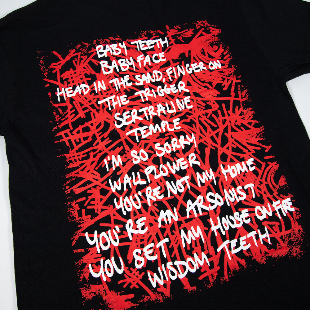 Babyface In Full T-Shirt - Black