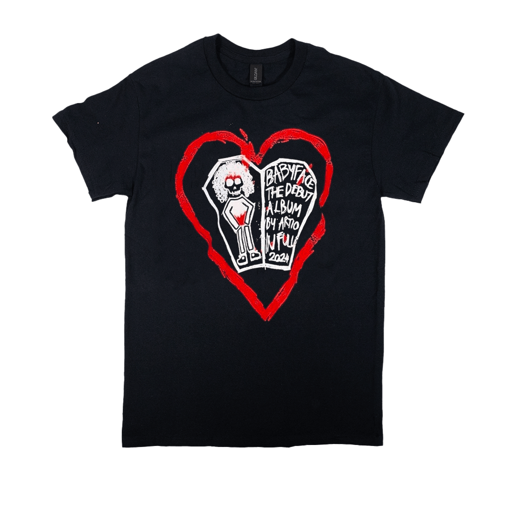 Babyface In Full T-Shirt - Black
