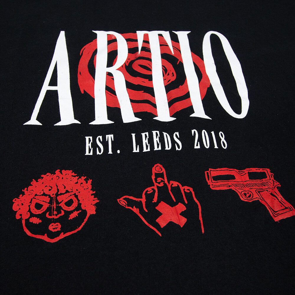 Spirals T-Shirt - Black