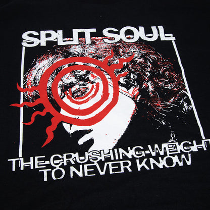 Split Soul Red T-Shirt - Black