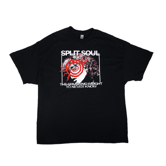 Split Soul Red T-Shirt - Black