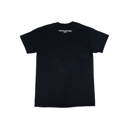 The Devil You Know Lyric Tee - Black