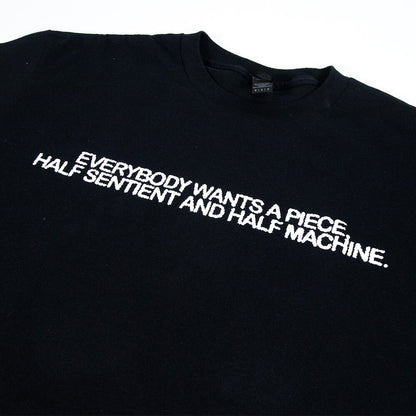 The Devil You Know Lyric Tee - Black