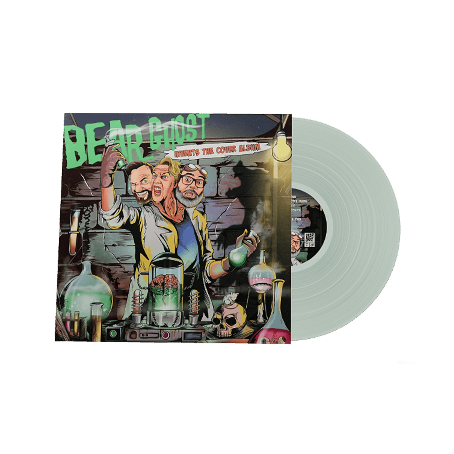 Invents The Cover Album 12" Vinyl - Sea Foam Green