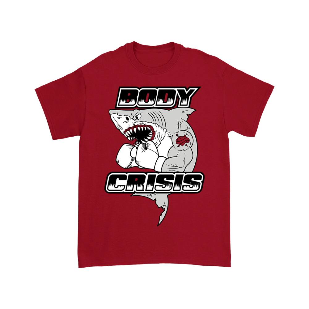 Shark Tee - Cherry Red