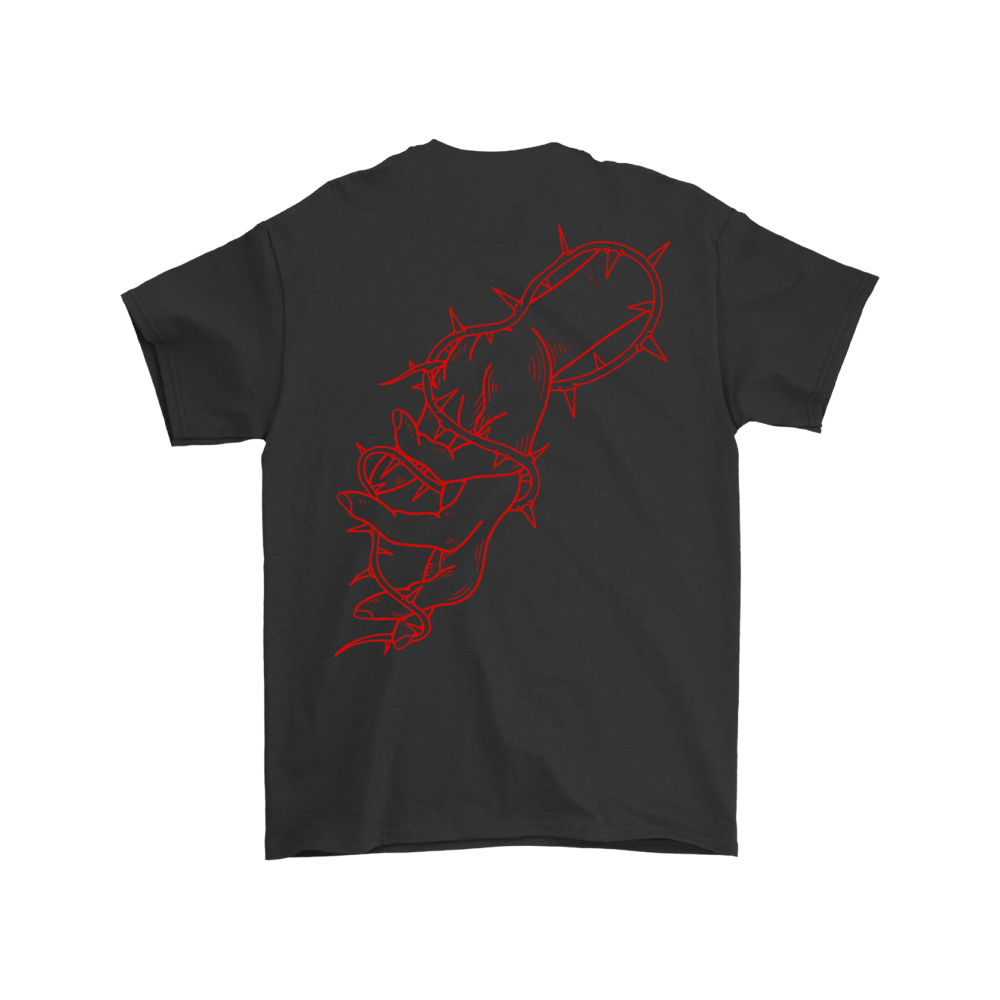 Thorned Hand Tee - Black