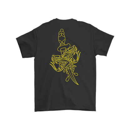 Twin Snakes Tee - Black