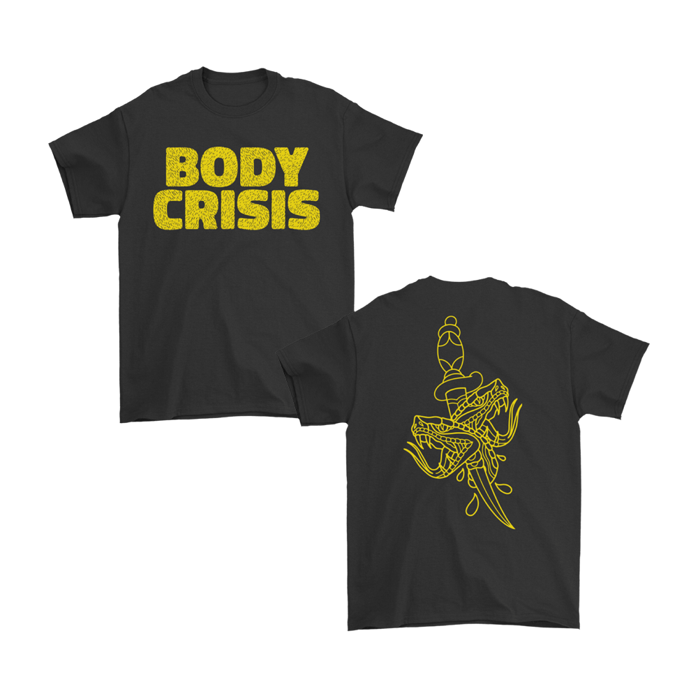 Twin Snakes Tee - Black