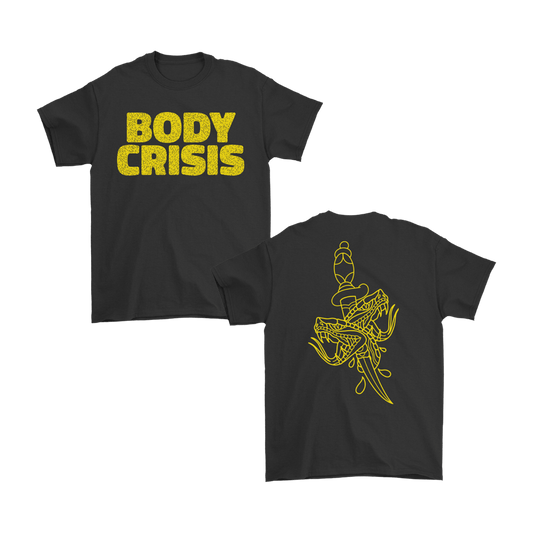 Twin Snakes Tee - Black