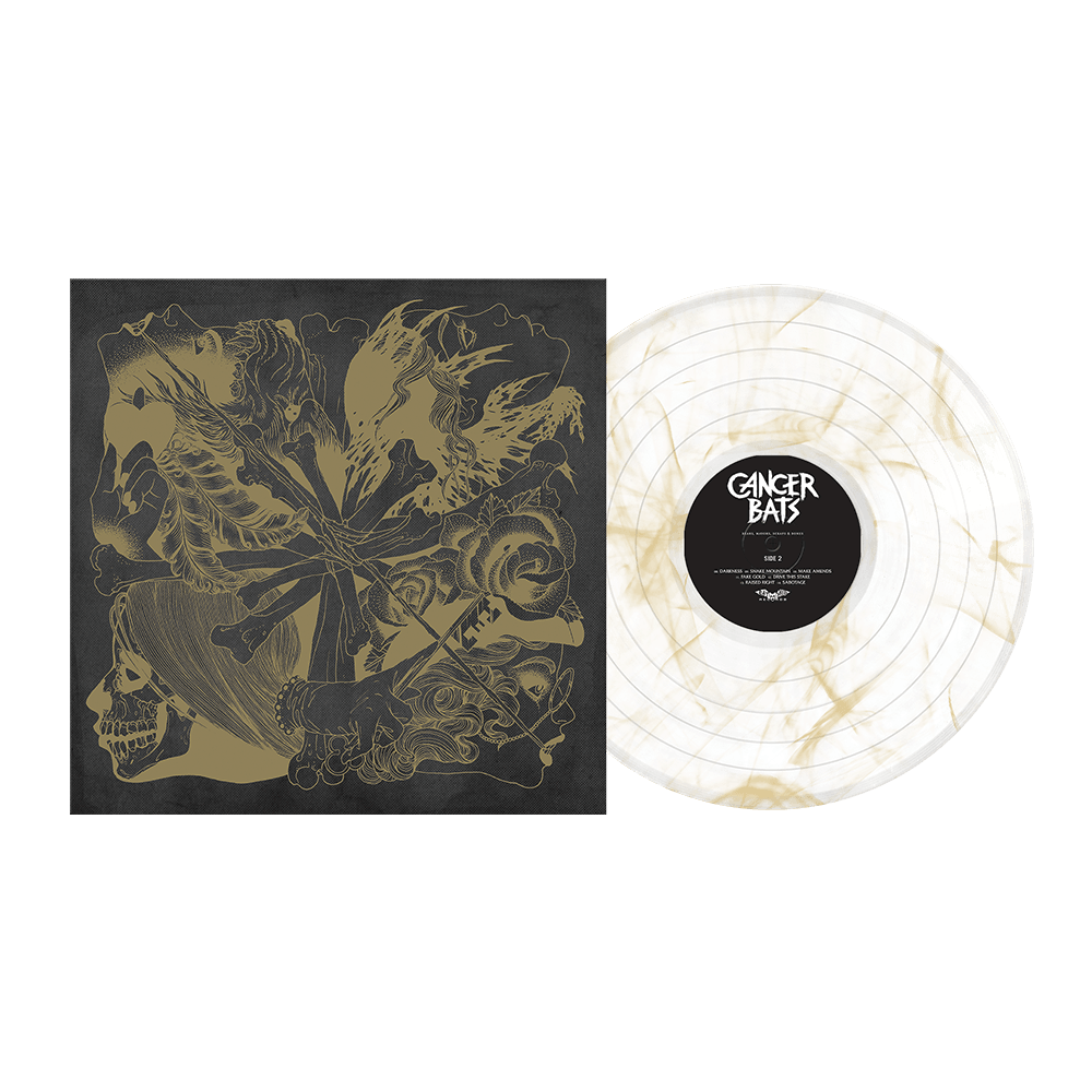 Bears, Mayors, Scraps, & Bones 12" Vinyl - Clear w/ Gold Marble