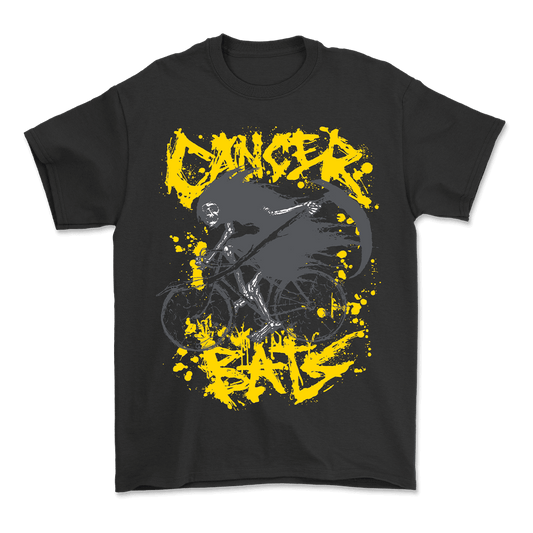Black Metal Bicycle Tee - Black