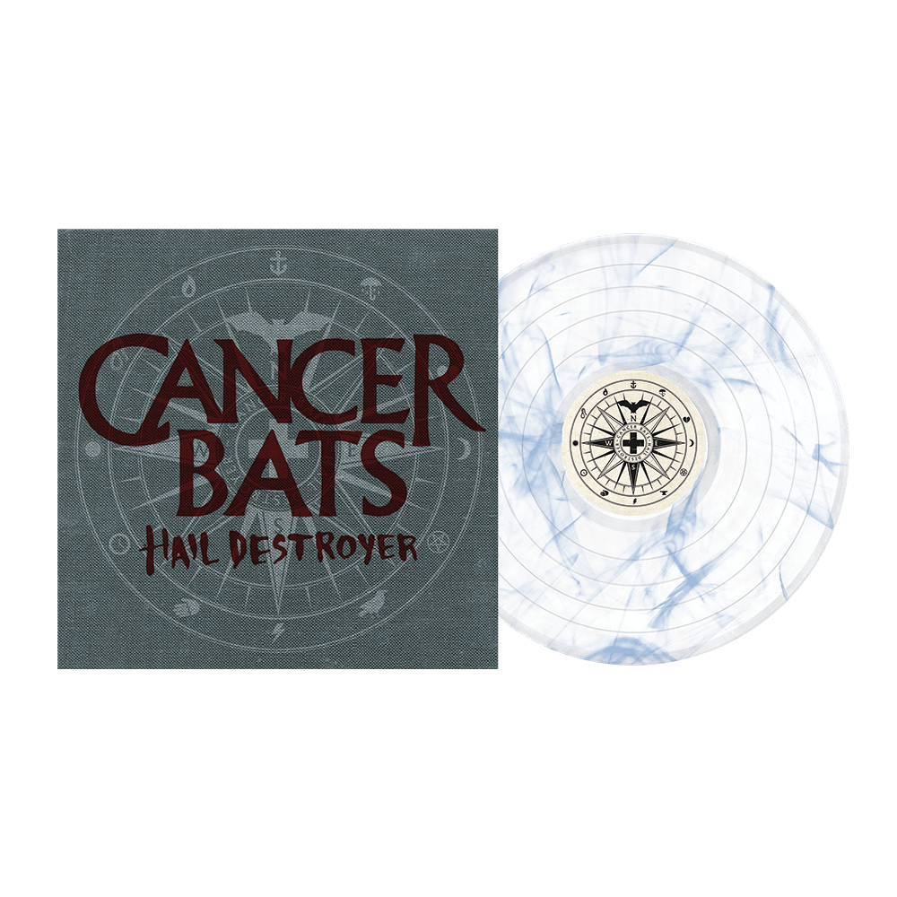 Hail Destroyer 12" Vinyl - Clear w/ Blue Marble