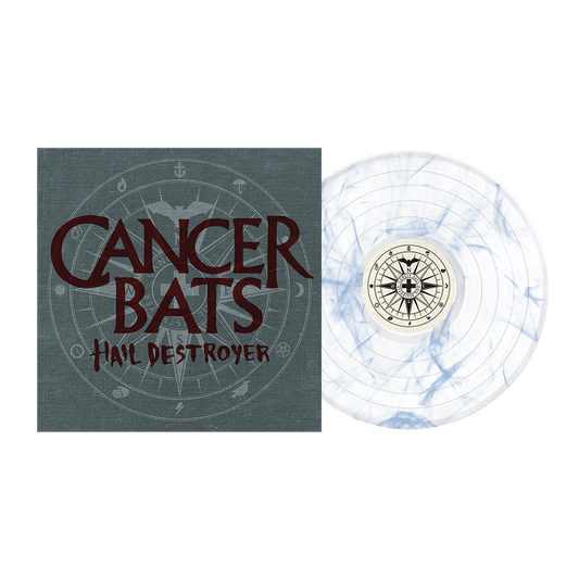 Hail Destroyer 12" Vinyl - Clear w/ Blue Marble