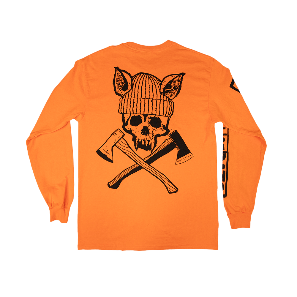 Beanie Bat Longsleeve - Safety Orange
