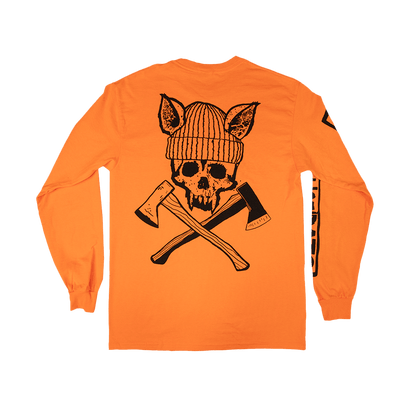 Beanie Bat Longsleeve - Safety Orange