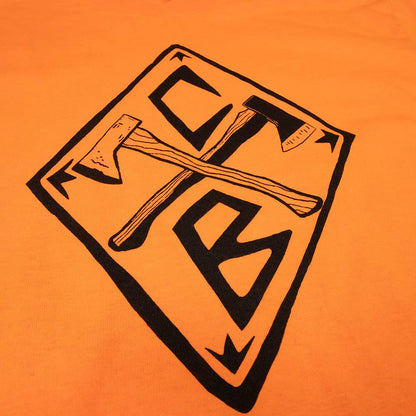 Beanie Bat Longsleeve - Safety Orange