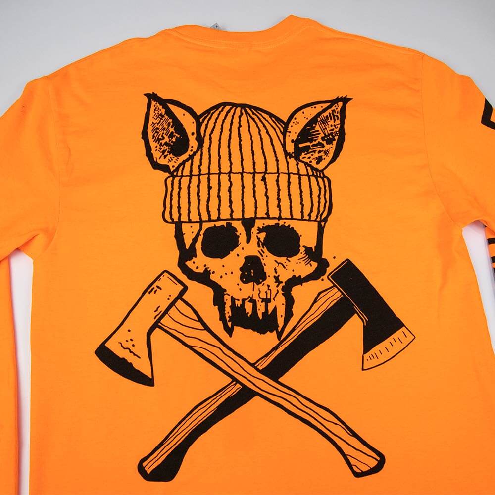 Beanie Bat Longsleeve - Safety Orange