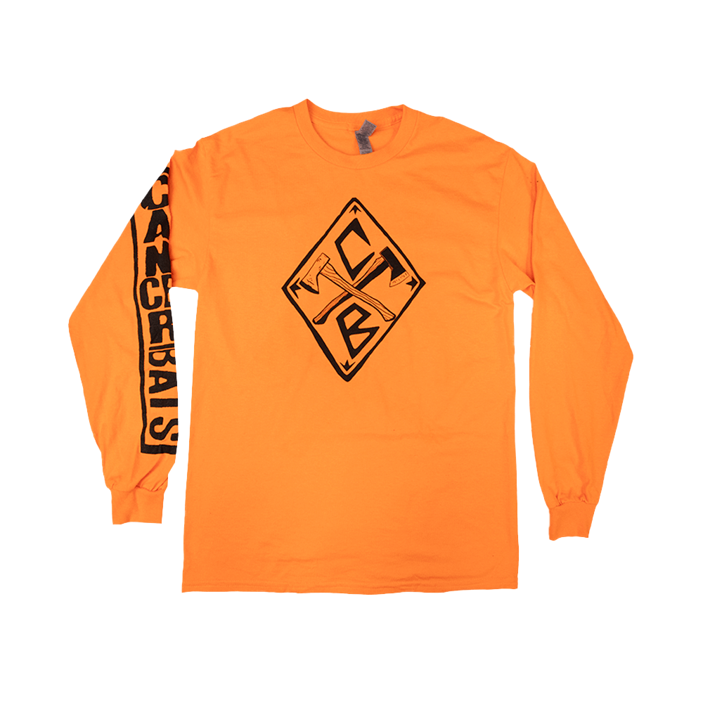 Beanie Bat Longsleeve - Safety Orange
